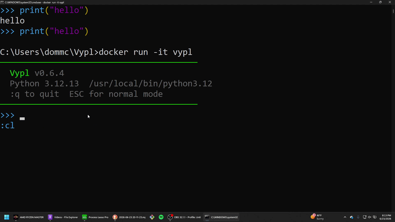 Vypl demo
